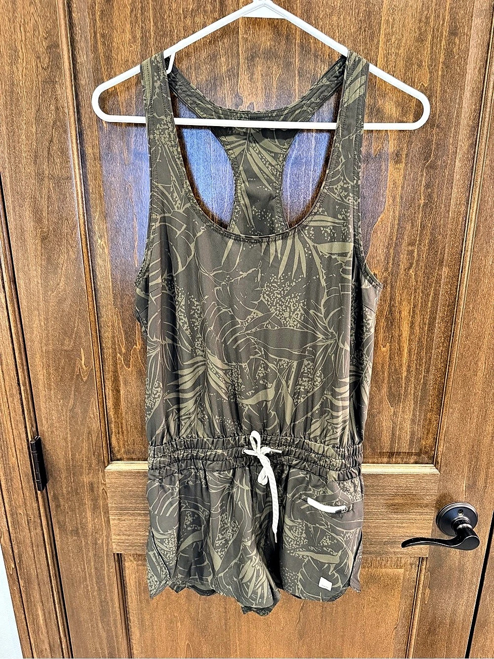 Vuori Villa Romper Printed Green Romper